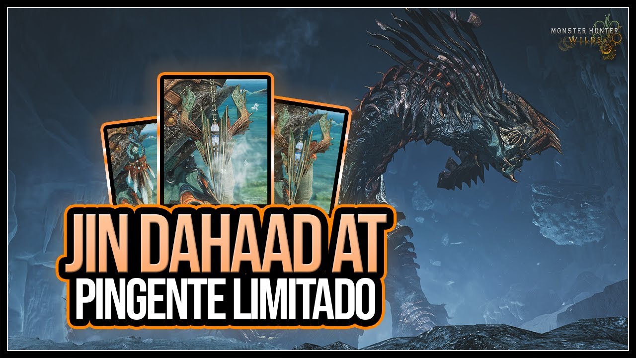 NÃO DEIXE PRA DEPOIS — JIN DAHAAD AT (PINGENTE LIMITADO) | MONSTER HUNTER WILDS