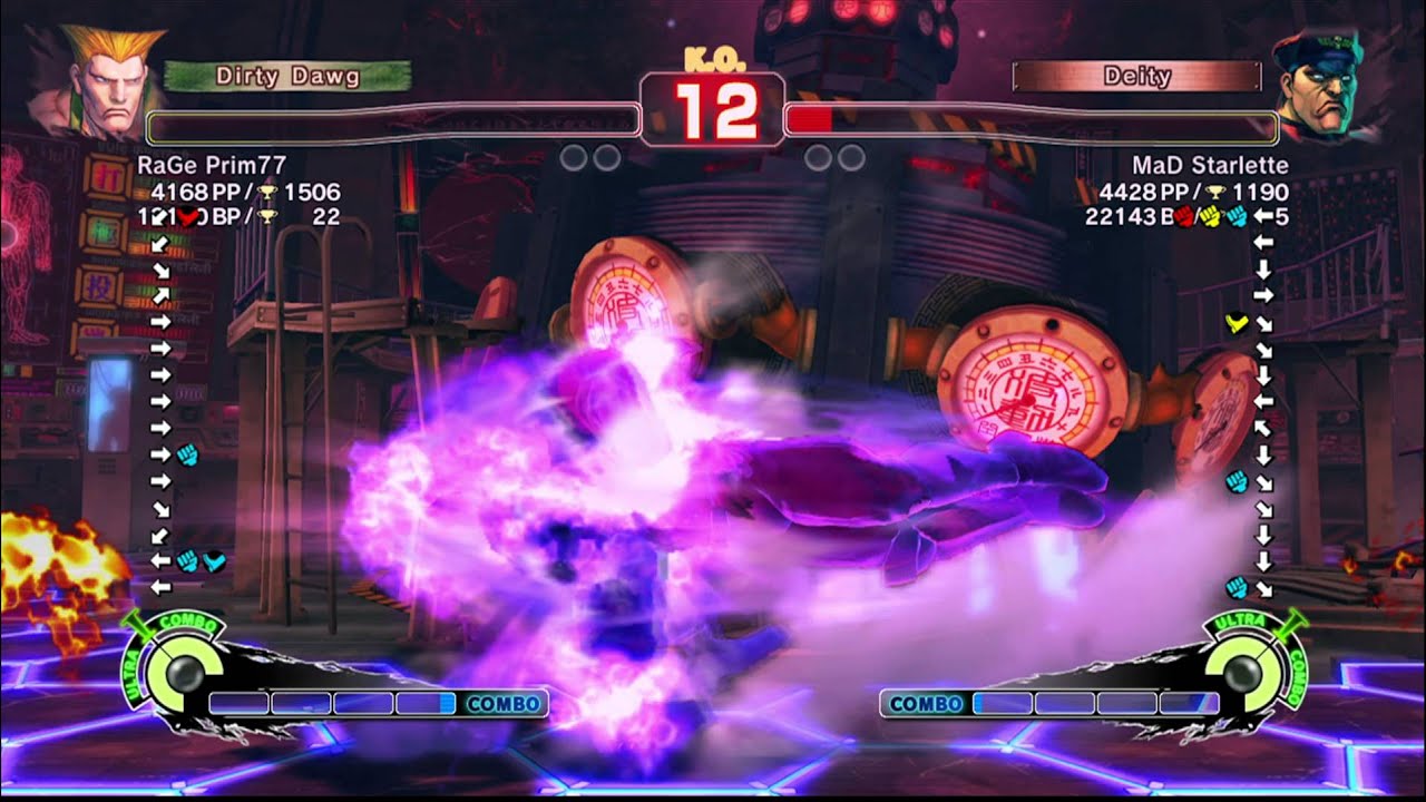 SSFIVAE~ Guile (RaGe Prim77) vs.  M.Bison (MaD Starlette) HD