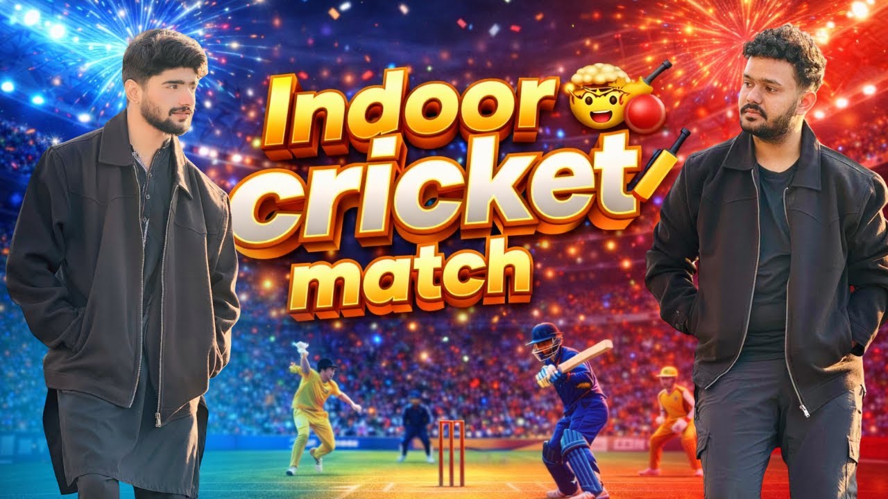 Indoor Cricket Match — Rules Gaye Tel Lene 🤣 | Full Masti Vlog