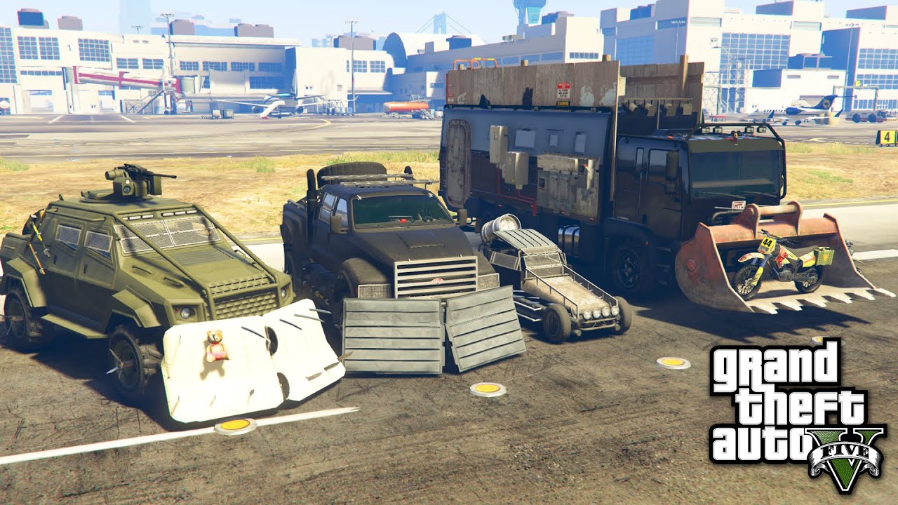 5 VÉHICULES DE L’APOCALYPSE SUR GTA V