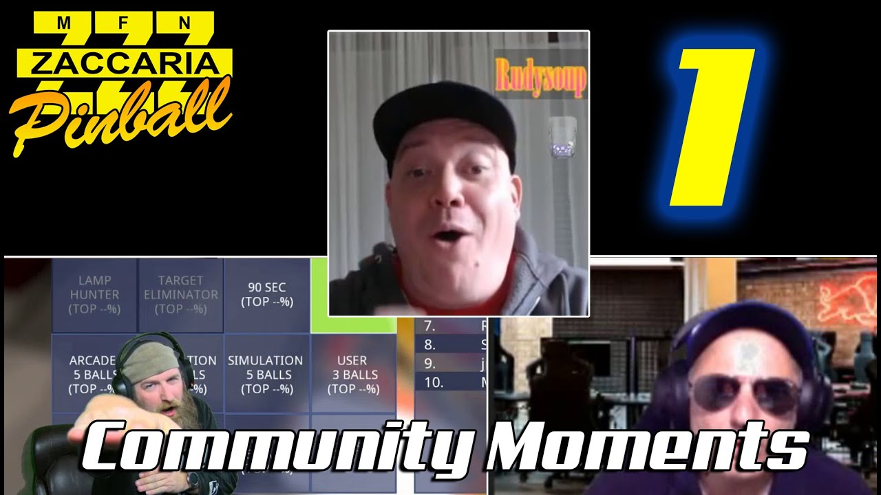 Zaccaria Pinball - Community Moments