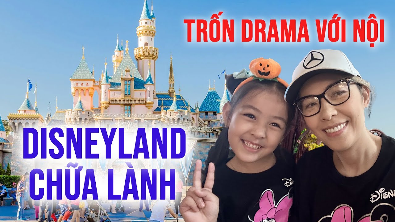 Chưa hết drama với bà nội nhưng mèo cô nương trốn đi Disneyland thử cảm giác mạnh I Meo Daily Vlog