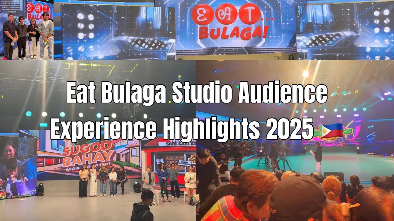Inside Eat Bulaga Studio 🇵🇭 | Studio Audience Experience Highlights 2025