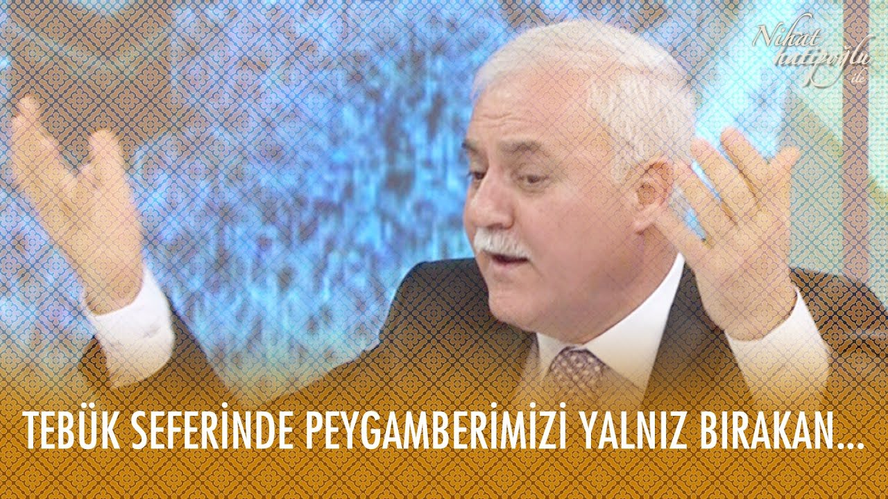 Tebük seferinde peygamber efendimizi... - Nihat Hatipoğlu ile Dosta Doğru 1. Bölüm