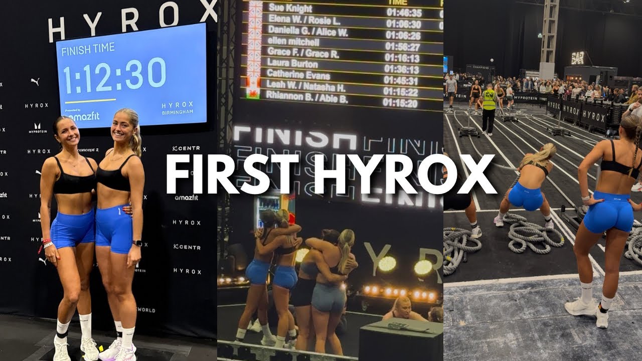 ПЕРВАЯ ГОНКА HYROX — Бирмингем удваивает HYROX