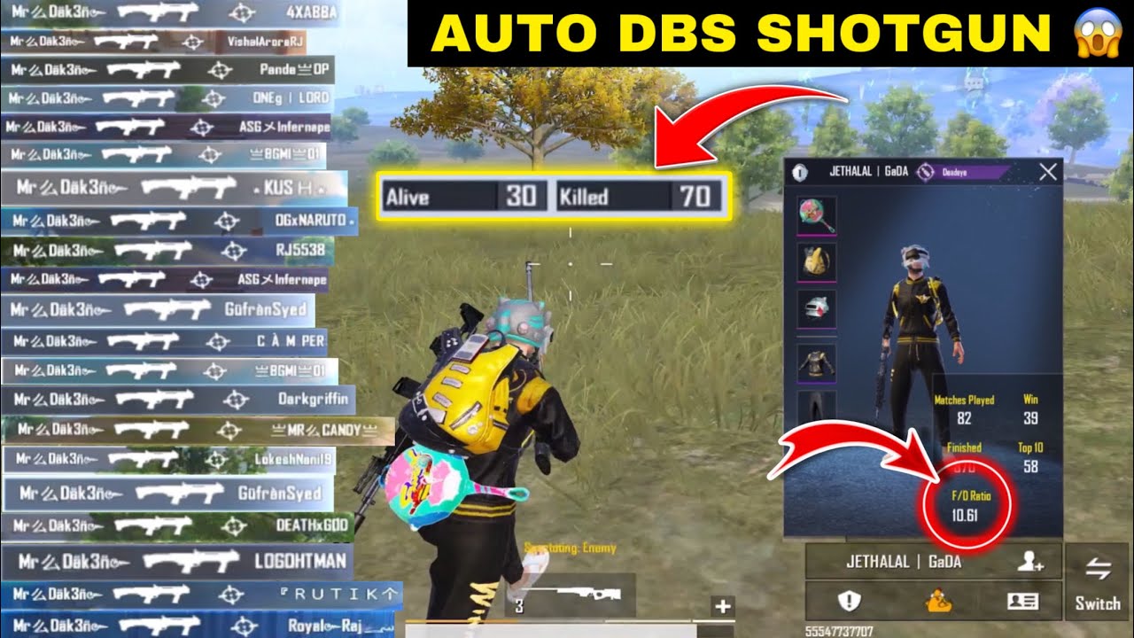 😱 OMG! Hacker Using DBS In Auto Mode At Leaderboard #1 Conqueror😱 -SAMSUNG A3,A5,A6,A7,J2,J5,J7
