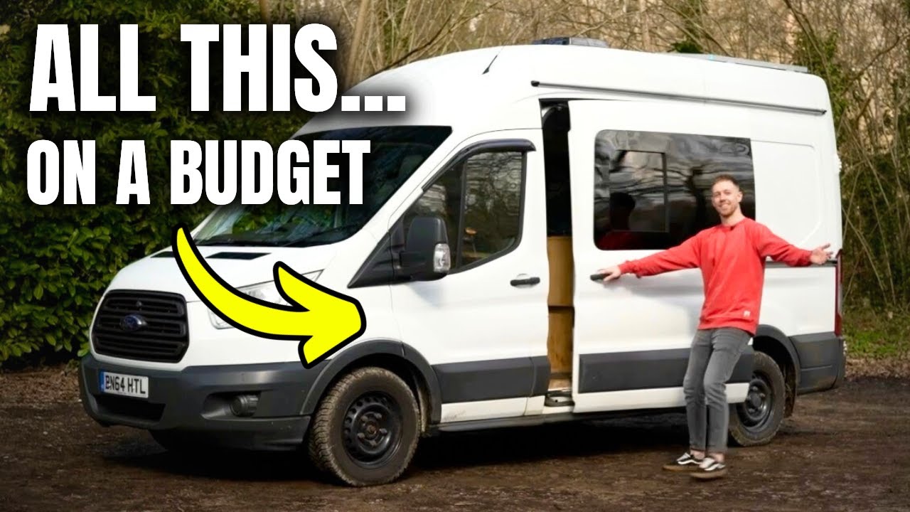 A Full Tour of my DIY Ford Transit BUDGET Camper Conversion