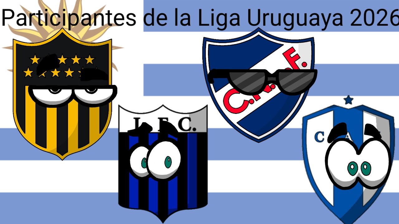 Participantes de La Liga Uruguaya 2026
