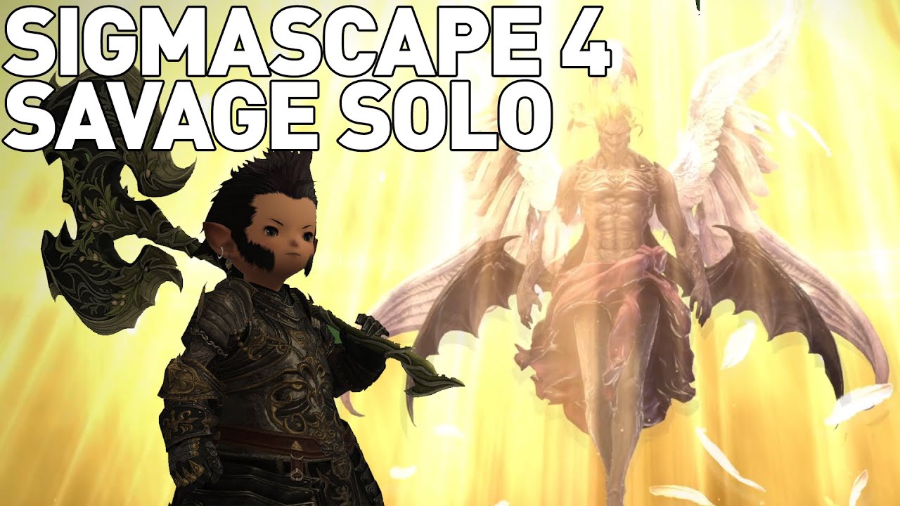 FFXIV - Kefka SAVAGE Solo! (Sigmascape V4, Patch 6.2, ilvl 610)