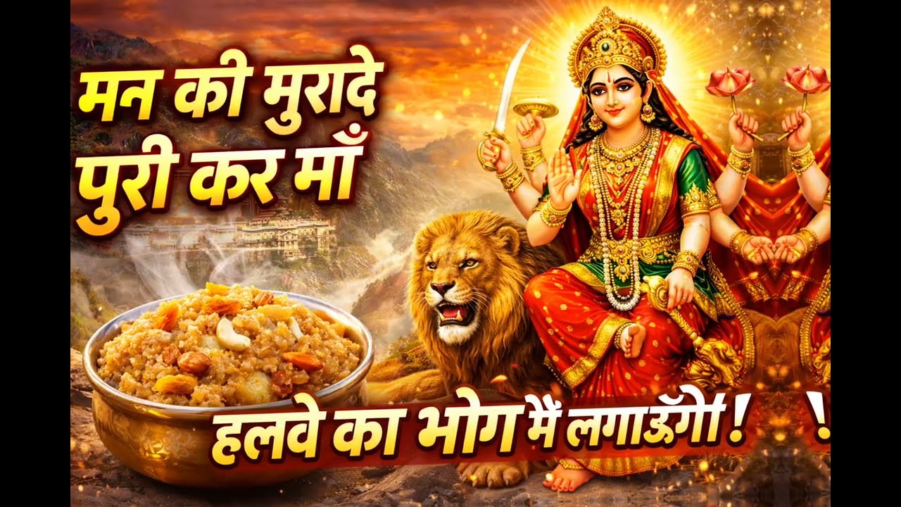 मन की मुरादे पूरी कर माँ | Mata Bhajan | Halwe Ka Bhog Main Lagaungi | New Mata Rani Bhajan 2026