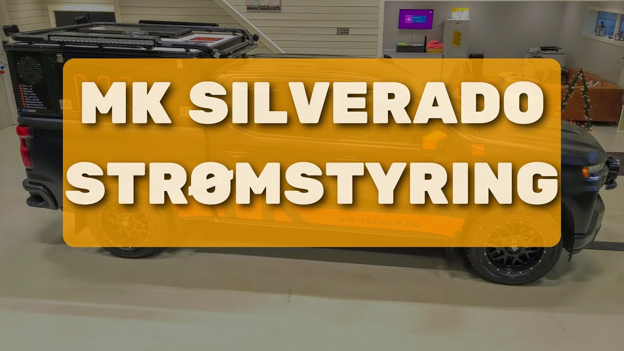 MK Silverado - Norges t&oslash;ffeste jaktbil - Str&oslash;mstyring