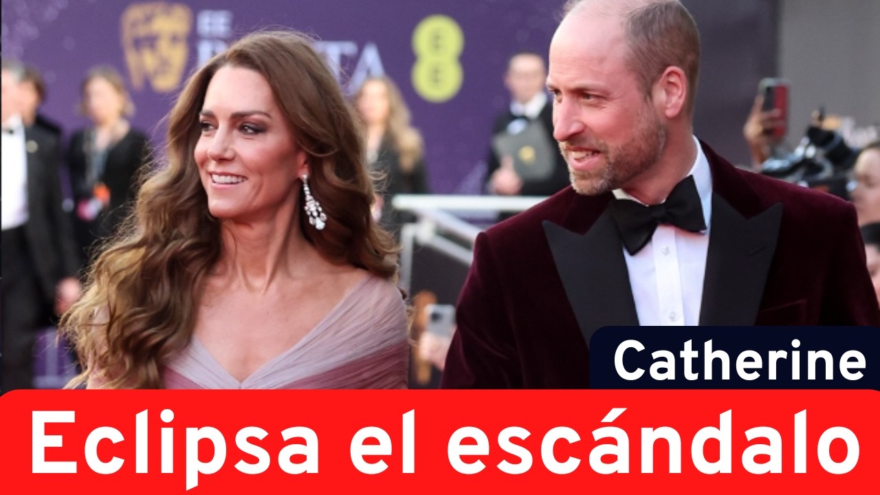 El golpe silencioso de Kate en los BAFTA: elegancia mientras el escándalo de Andrew sacude la Corona