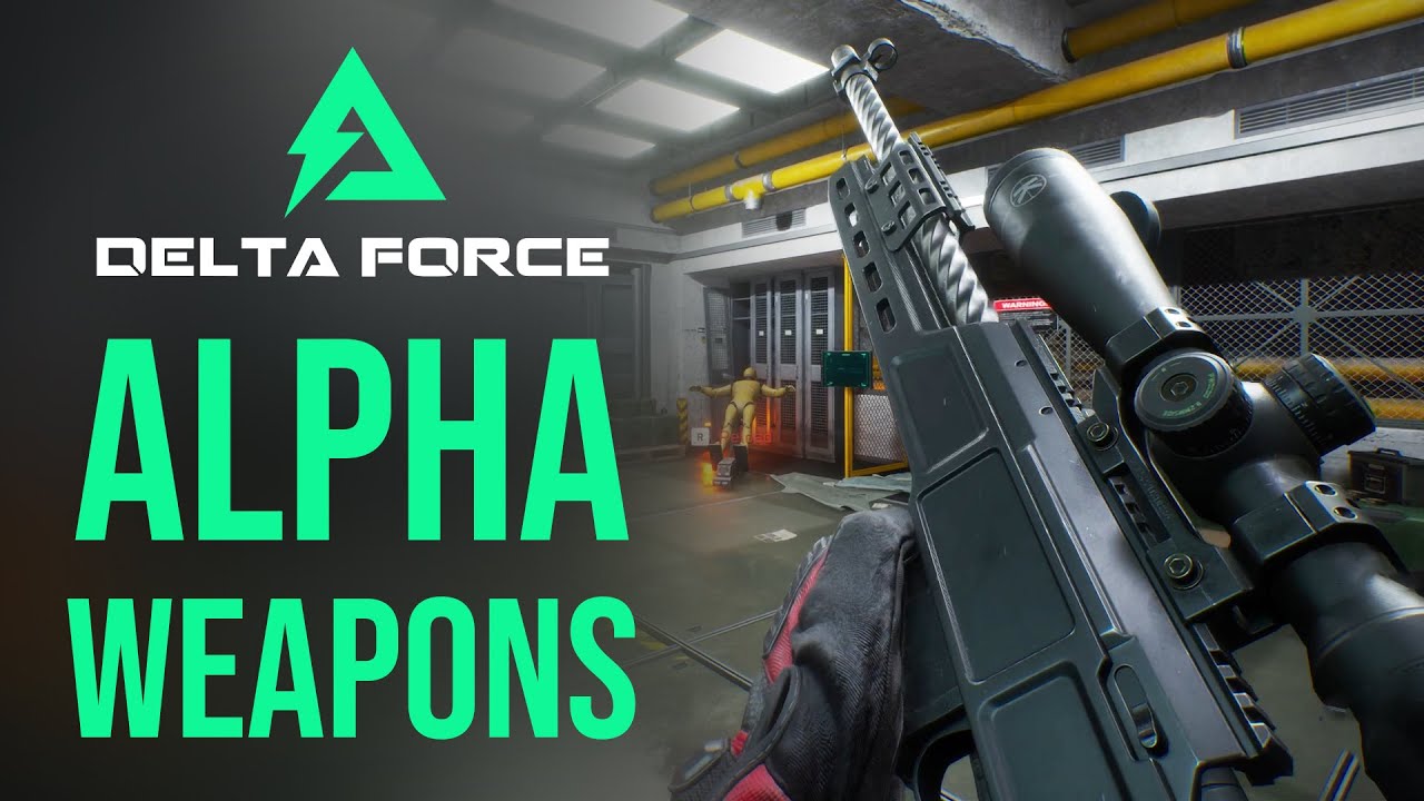 All Weapons of the Delta Force Hawk Ops Alpha