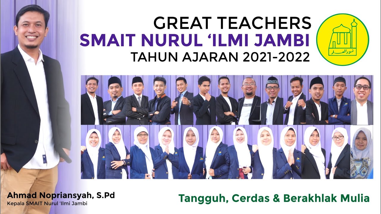 PROFIL GURU SMAIT NURUL 'ILMI JAMBI TAHUN AJARAN 2021-2022