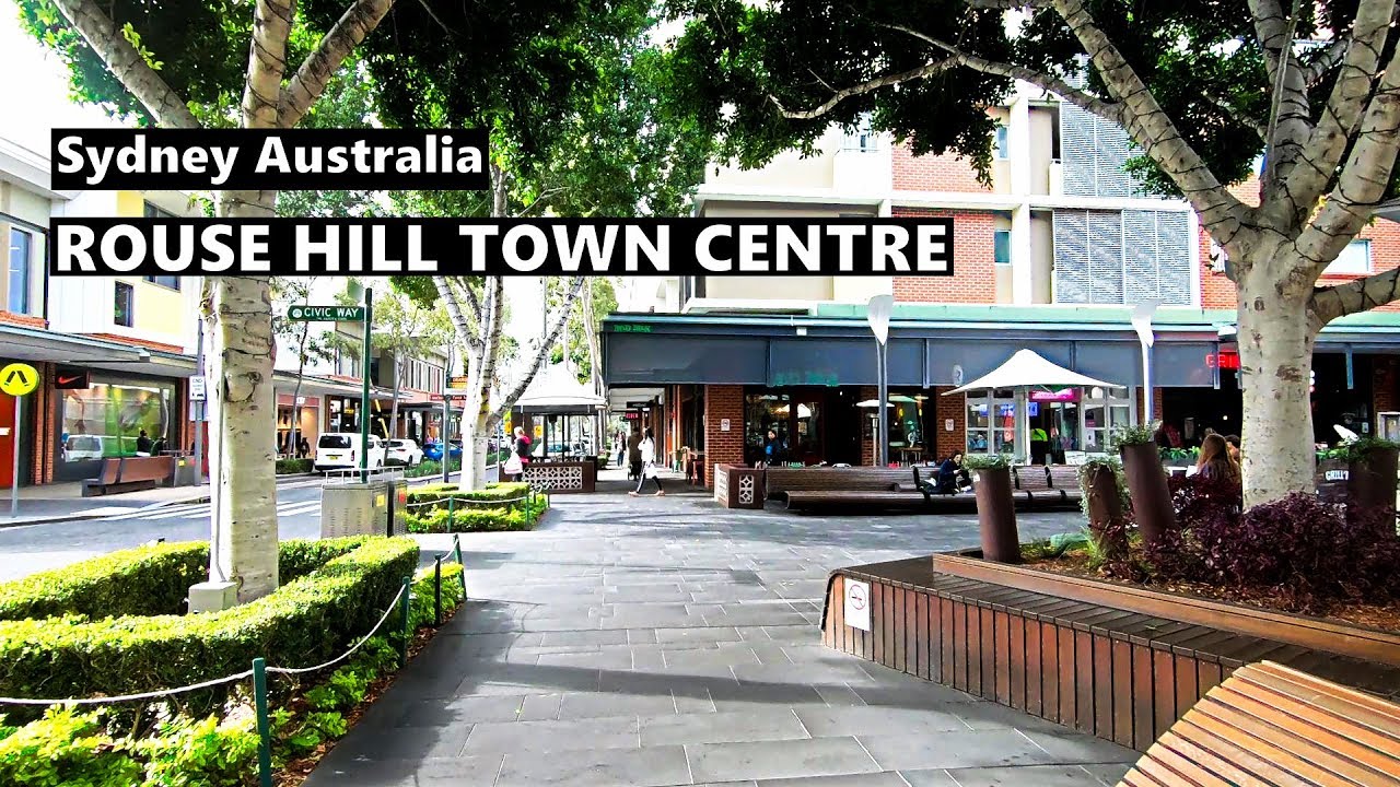 ROUSE HILL TOWN CENTRE Sydney Australia - Winter 2019 Walking Tour