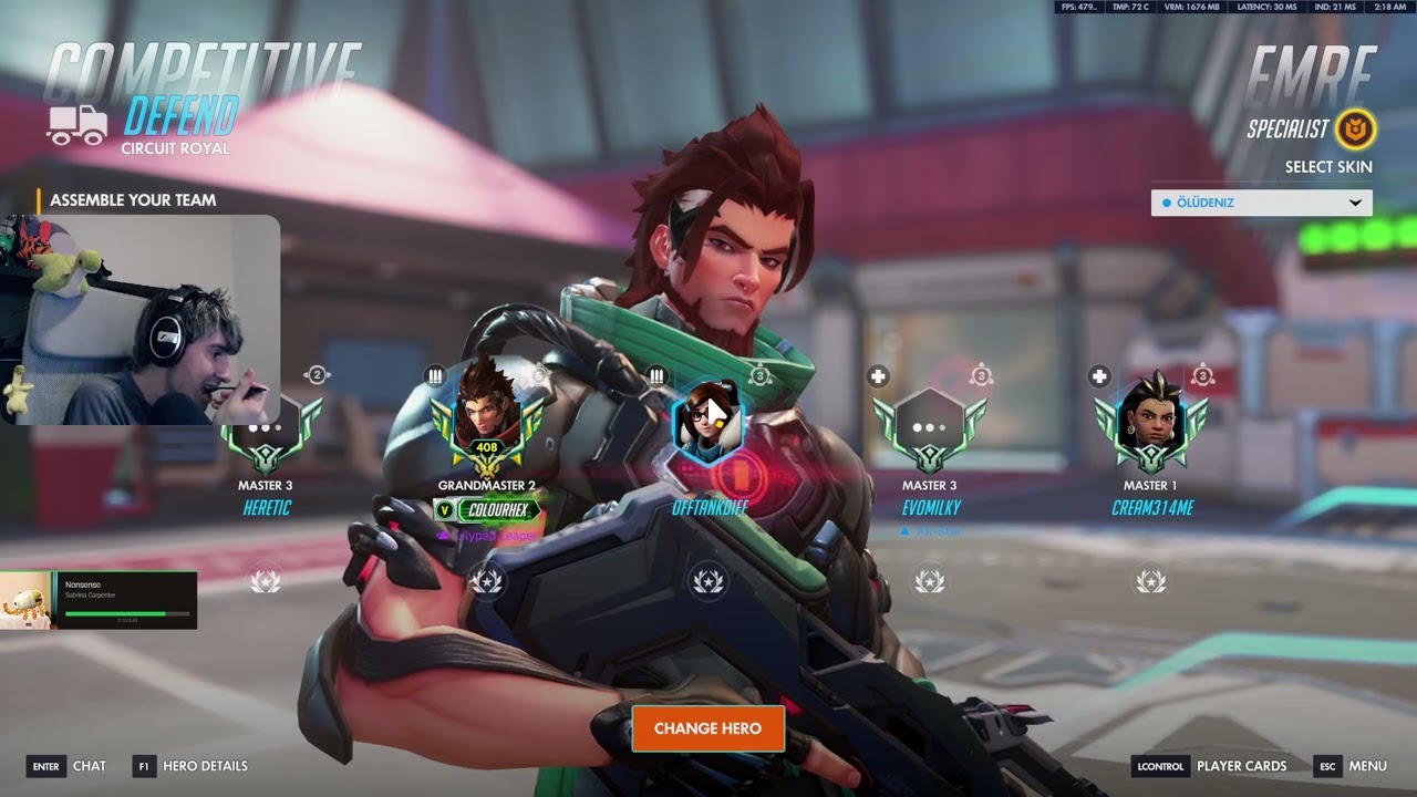 POTG! 28k DMG! ColourHex - TOP 500  EMRE - Overwatch Season 1 Gameplay