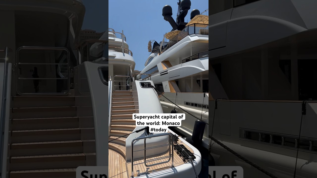 📍 Port Hercule, Monaco 🇲🇨