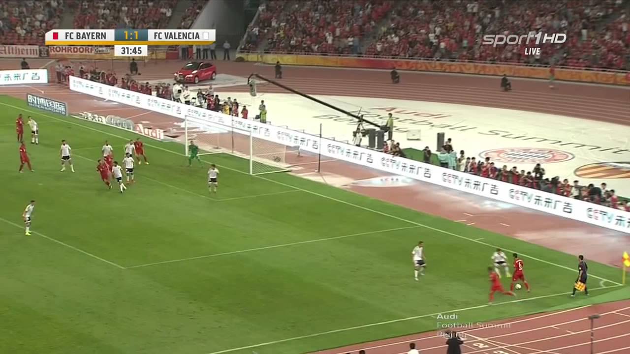Thiago Alcantara vs Fc Valencia (19/7/15) Neutral HD 720p