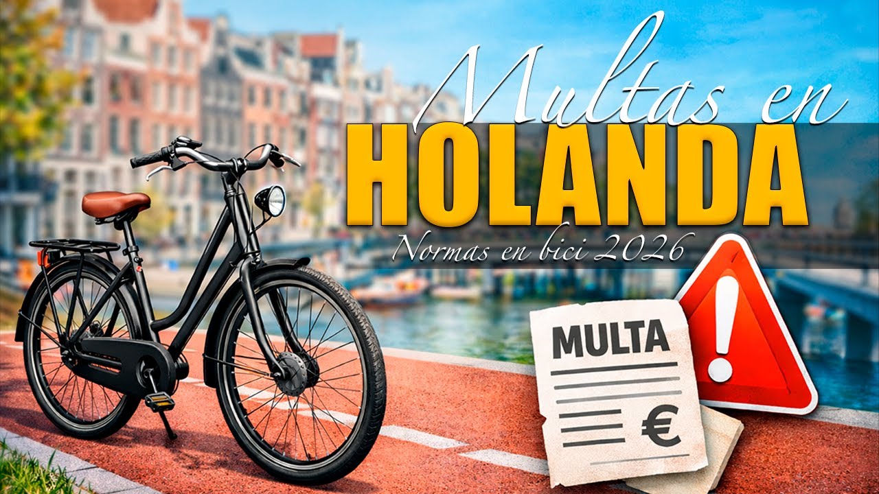 Normas y multas de la bicicleta en Holanda 2026 🚲 | Lo que debes saber