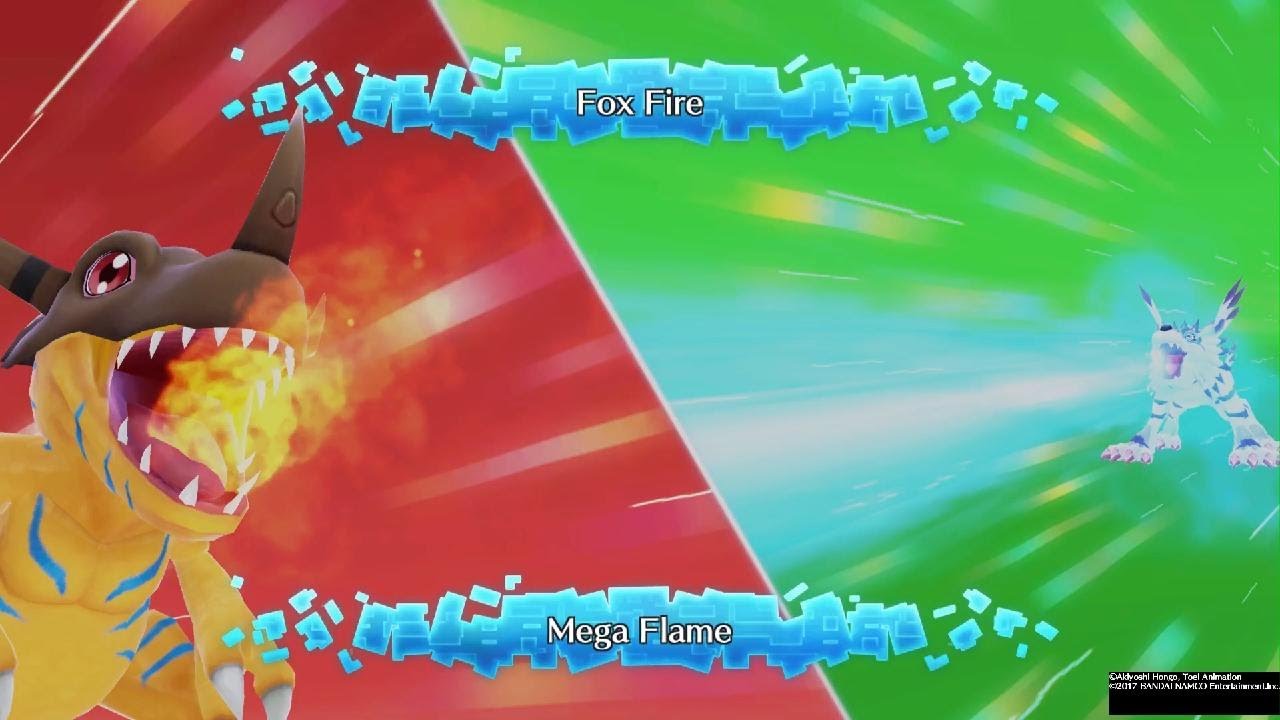 Digimon World: Next Order Greymon and Garurumon vs WarGrowlmon 6