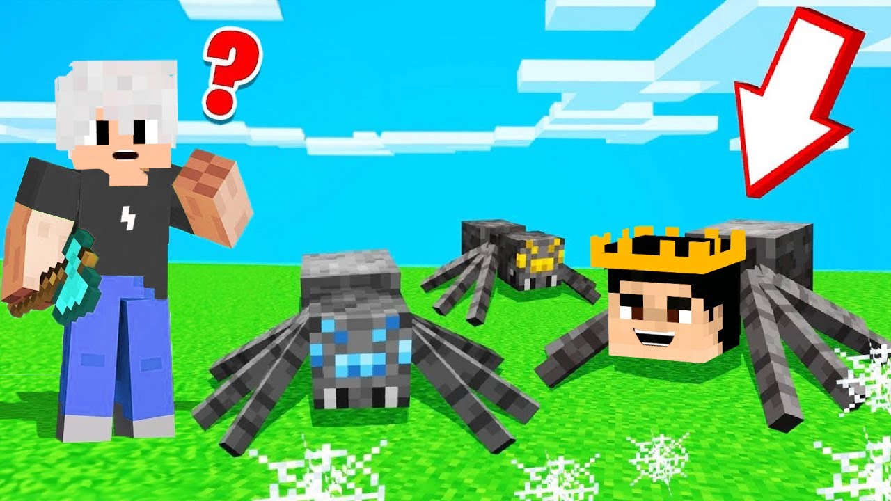 POGODI KOJI PAUK JE IMPE U MINECRAFTU! :O