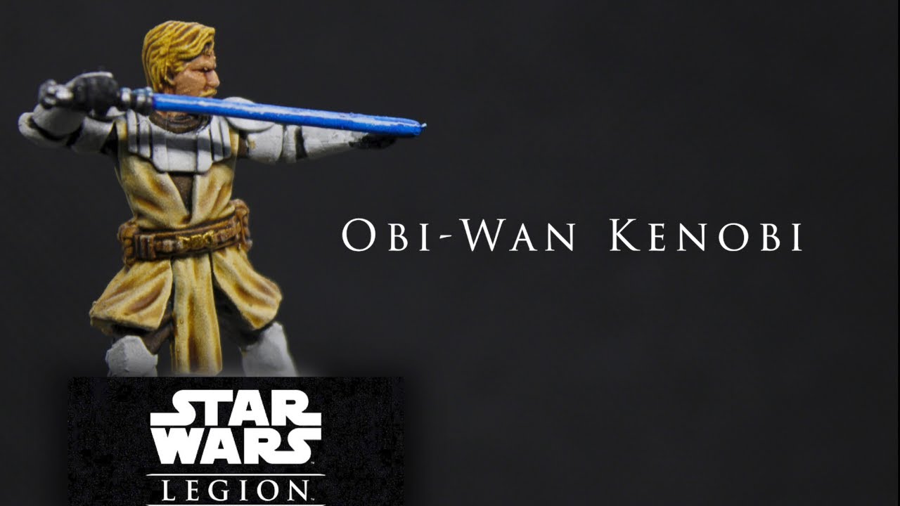 How I Paint Obi-Wan Kenobi From Star Wars Legion