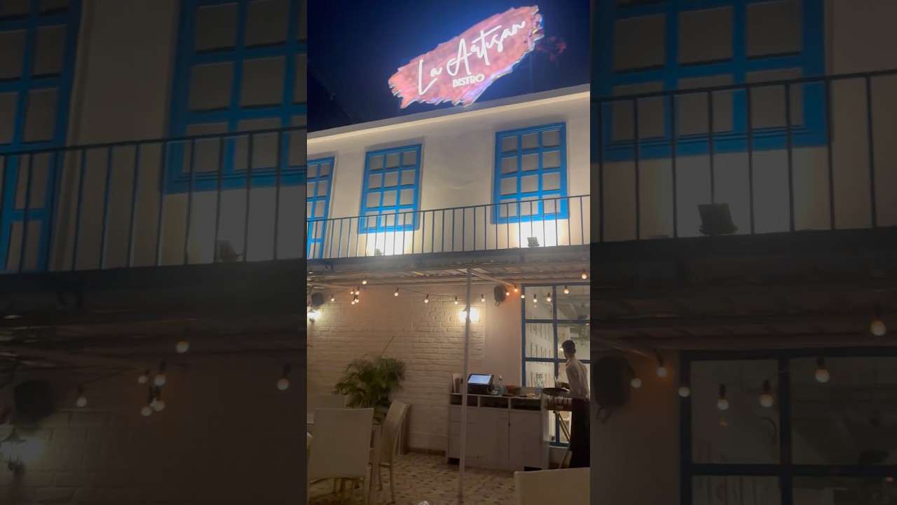 A Night at “La ARTISAN BISTRON”The sky top Italian Restaurant🥂