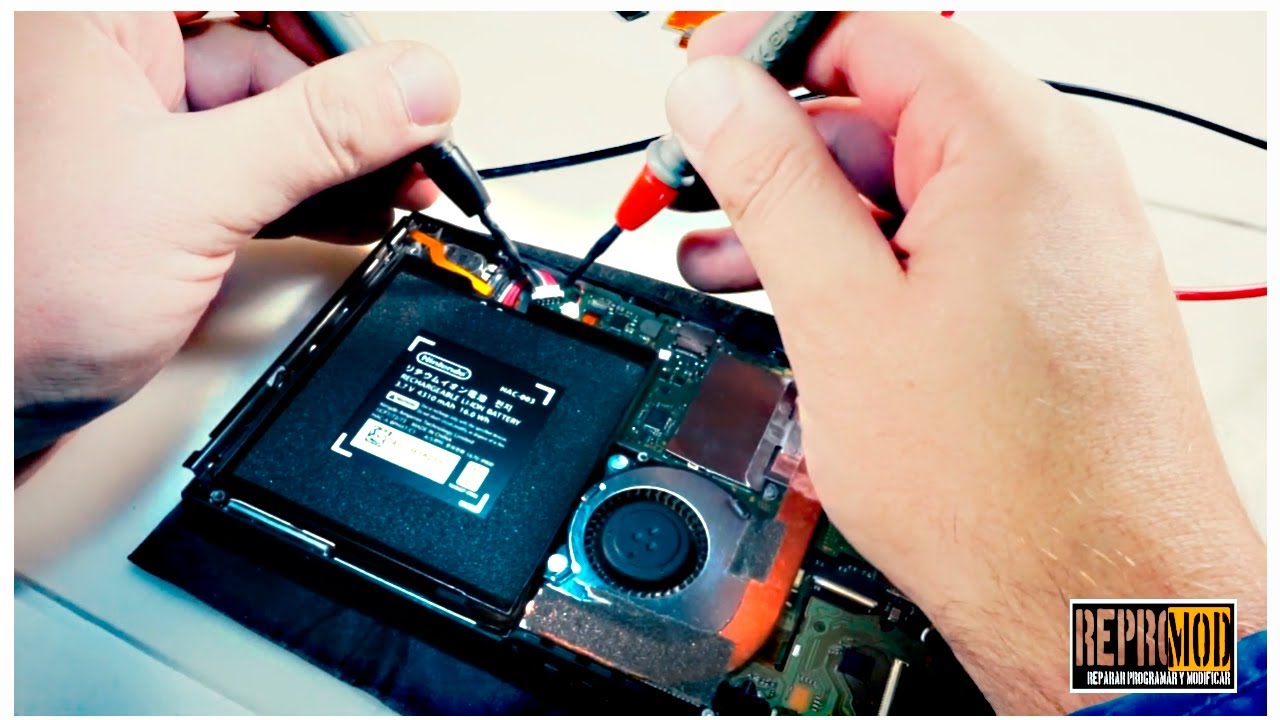 ¡REPARAR NINTENDO SWITCH! CAMBIO DE PASTA TÉRMICA Y BATERÍA.