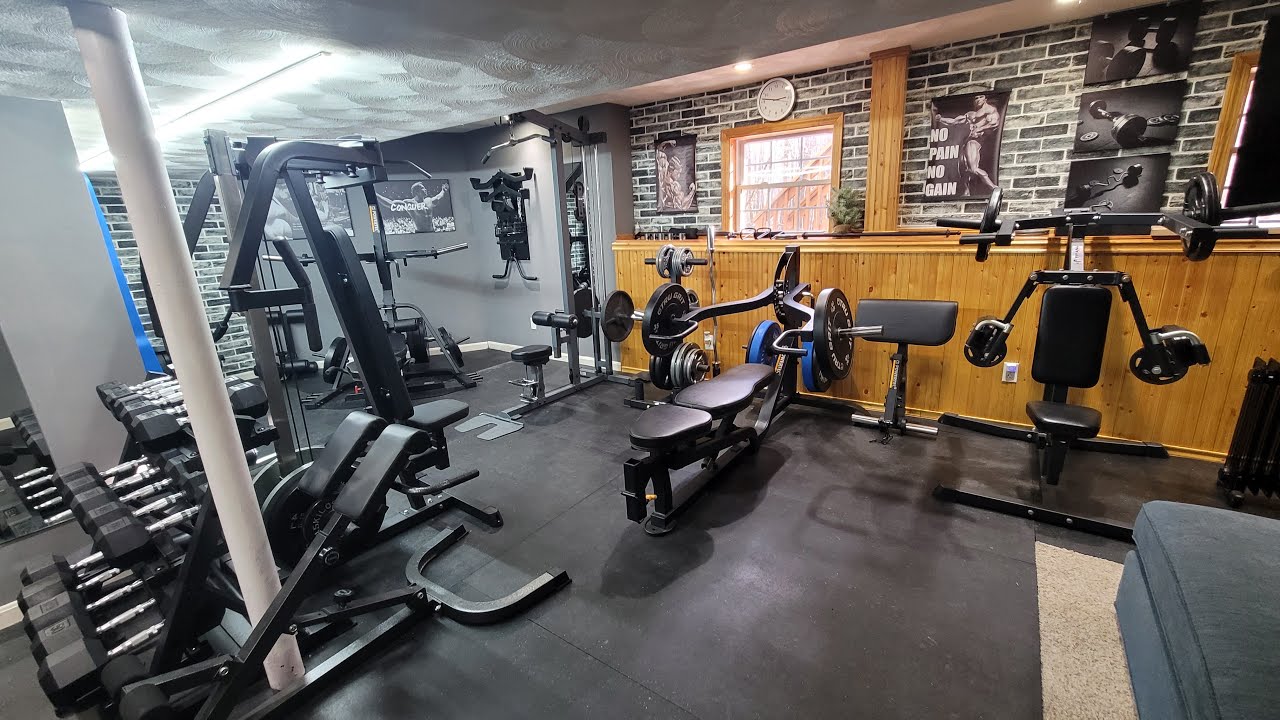 Basement Gym Tour Part 1