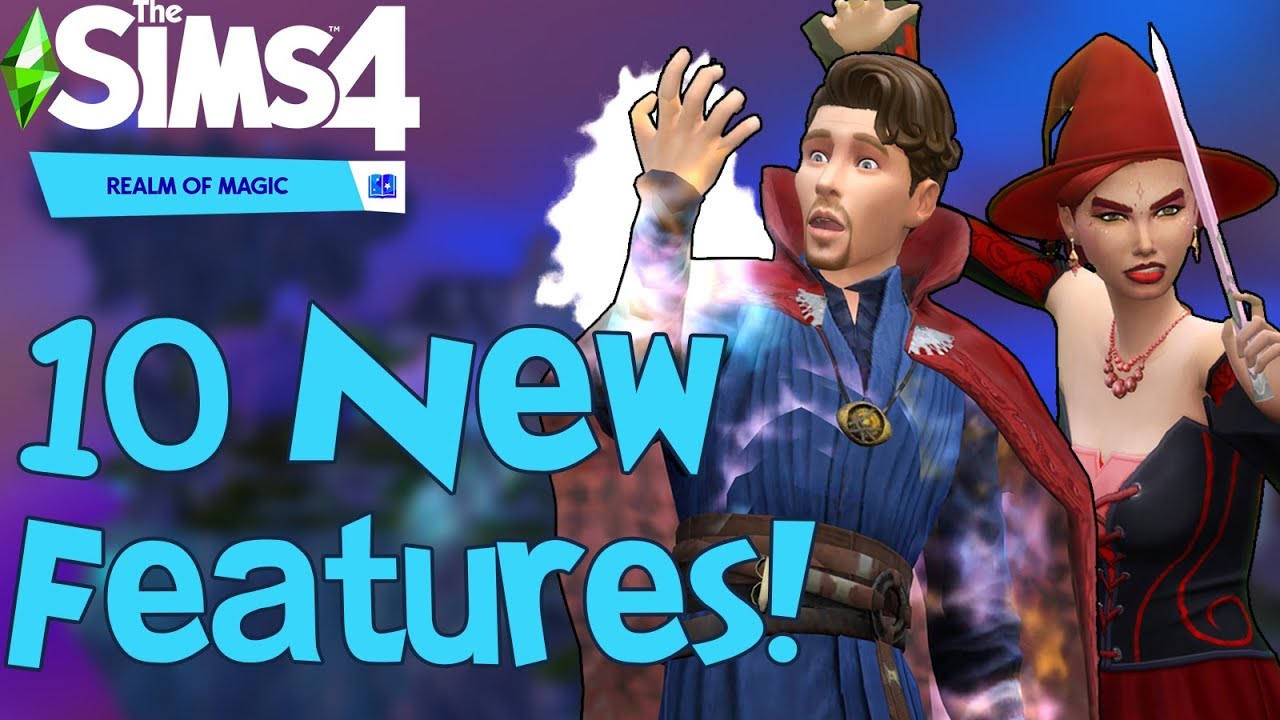 The Sims 4 Царство магии: 10 НОВЫХ ВОЗМОЖНОСТЕЙ, О КОТОРЫХ ВЫ МОГЛИ НЕ ЗНАТЬ