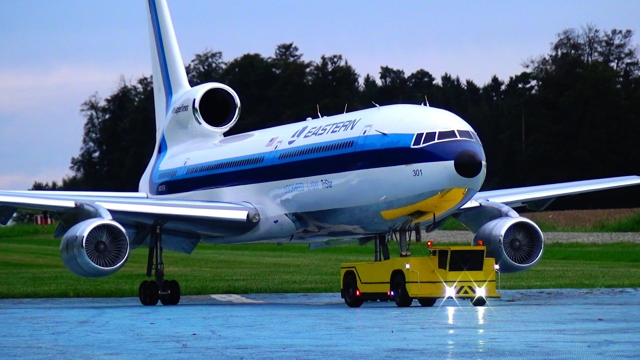 World first RC Tristar L-1011 Scale Turbine Airliner Model by Dom