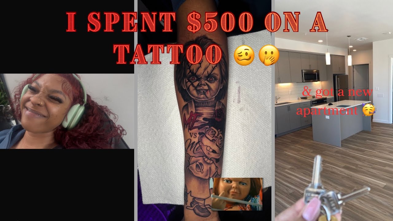 Getting a New Tattoo and Apartment Hunting Vlog✨🤎