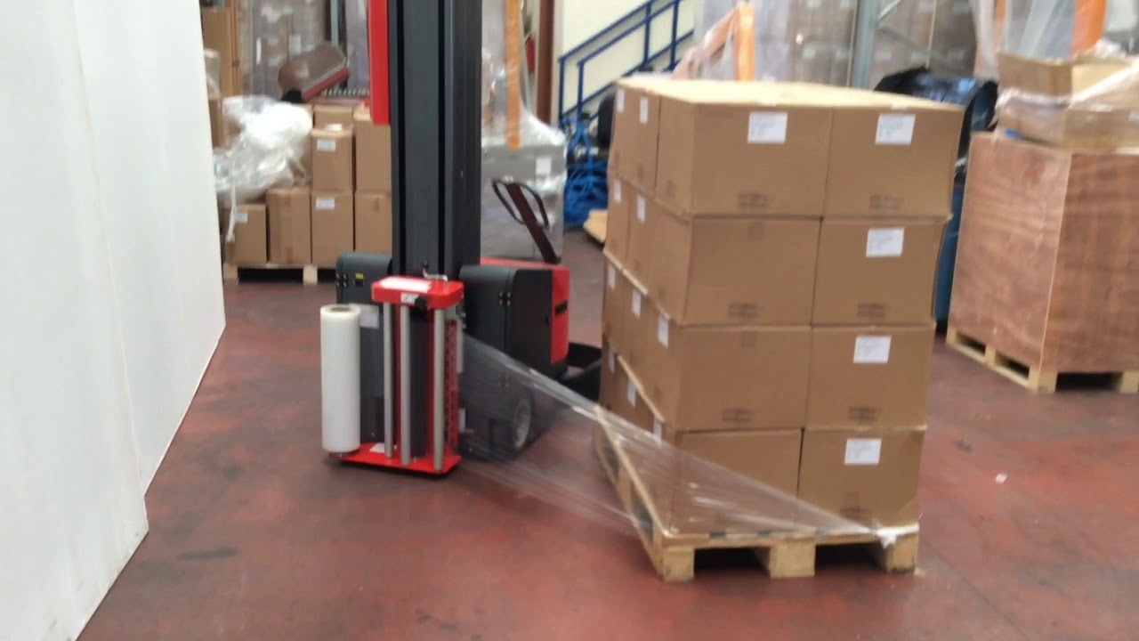 Robot semovente con film estensibile a freno meccanico Robo Wrap 600 A