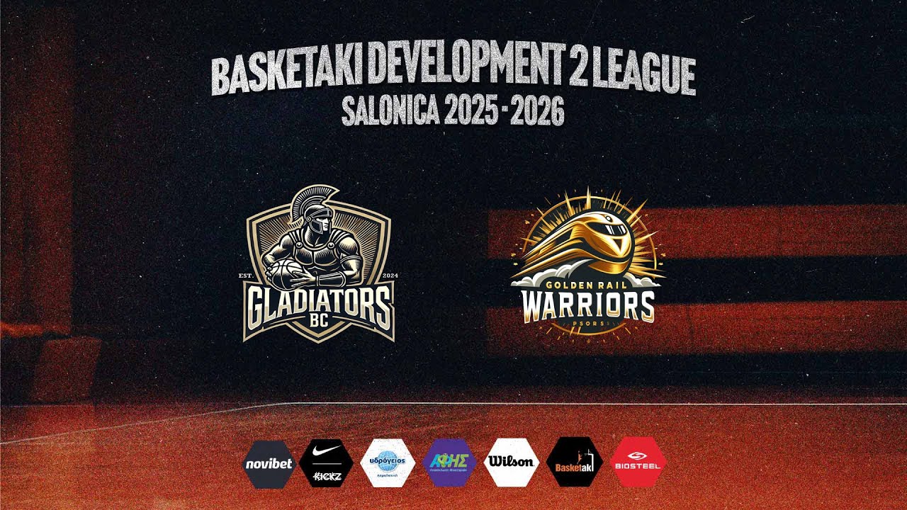 Basketaki Salonica Development2  - Gladiators Salonica Vs Golden Rail Warriors (15/1/2026)