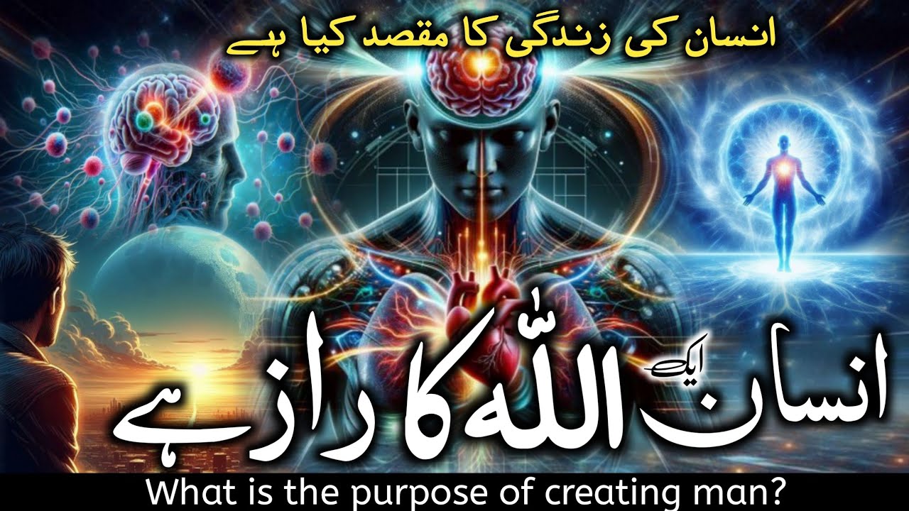 Insan ek Allah ka Raaz hai/why we came here?/Human secrets of Allah/Al-muizzu Tv Urdu, Hindi