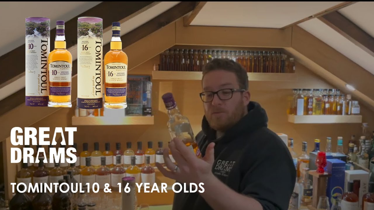 Tomintoul 10 & 16 Year Olds | Whisky Review | GreatDrams