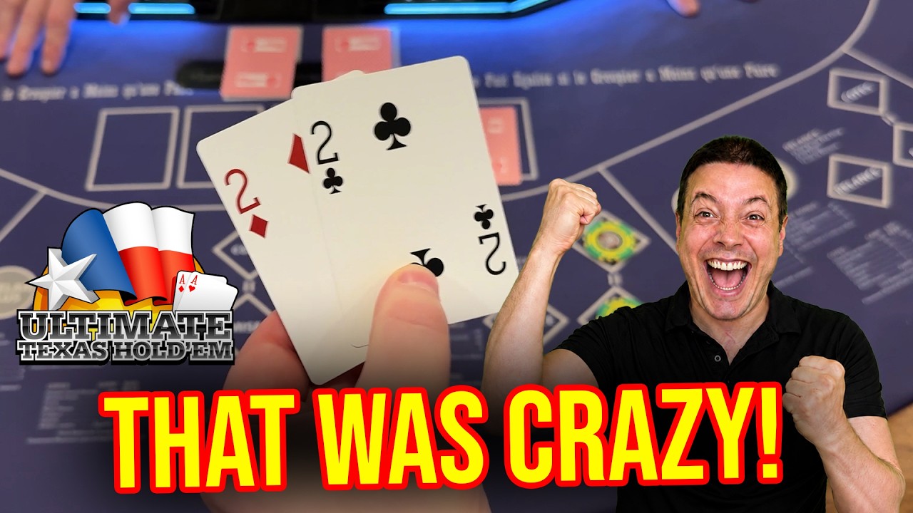 WILD ULTIMATE TEXAS HOLDE'M POKER SESSION!! #poker