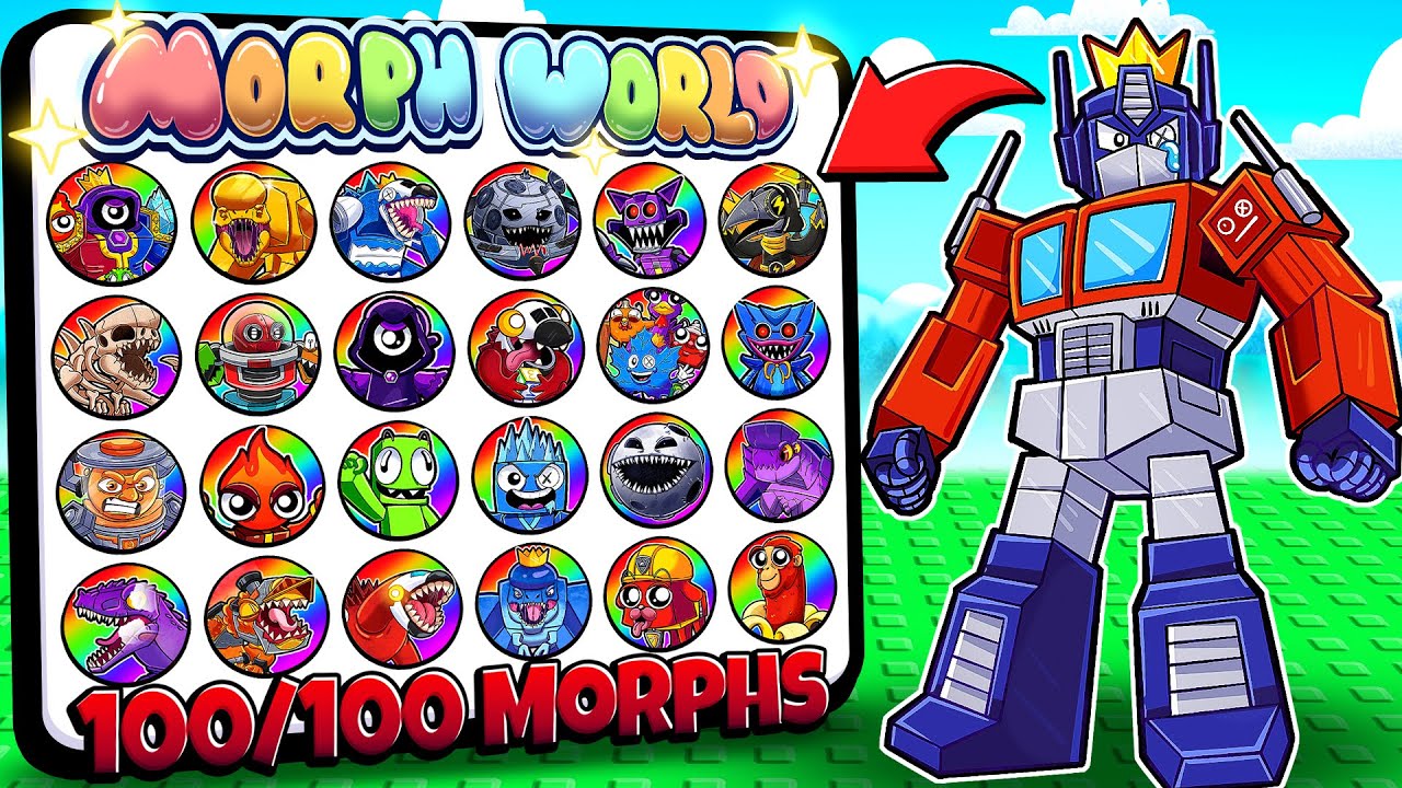 Начните заново в MORPH WORLD ради испытания SPEEDRUN CHALLENGE!