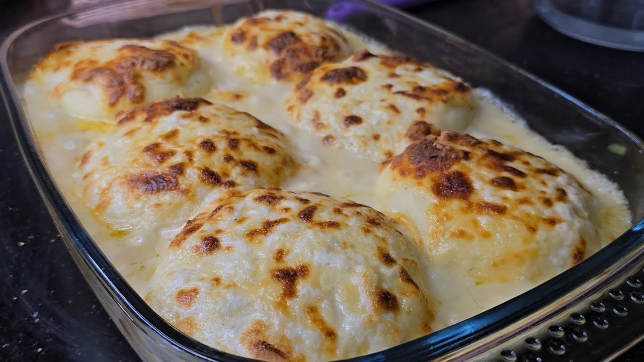 بطاطس محشية فراخ وجبنة… الطعم خرافي!