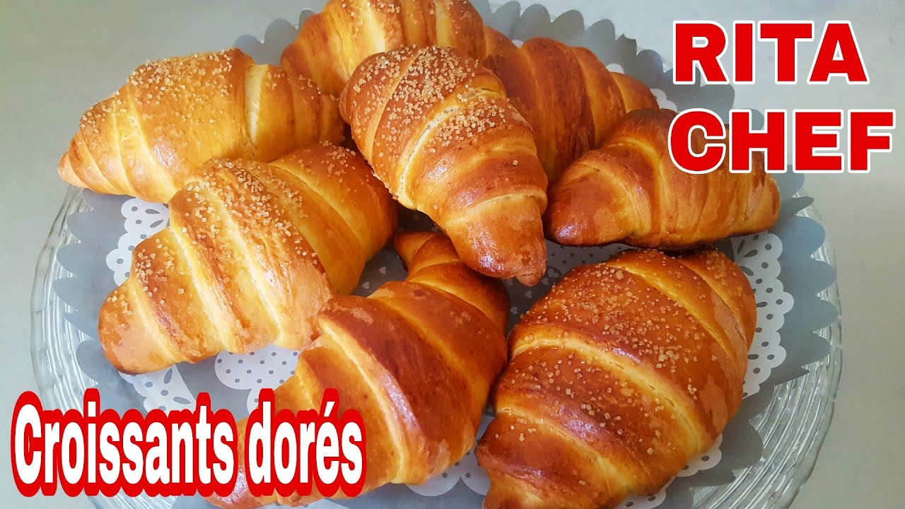 CROISSANTS DORÉS🥐RITA CHEF | Con sfogliatura veloce.
