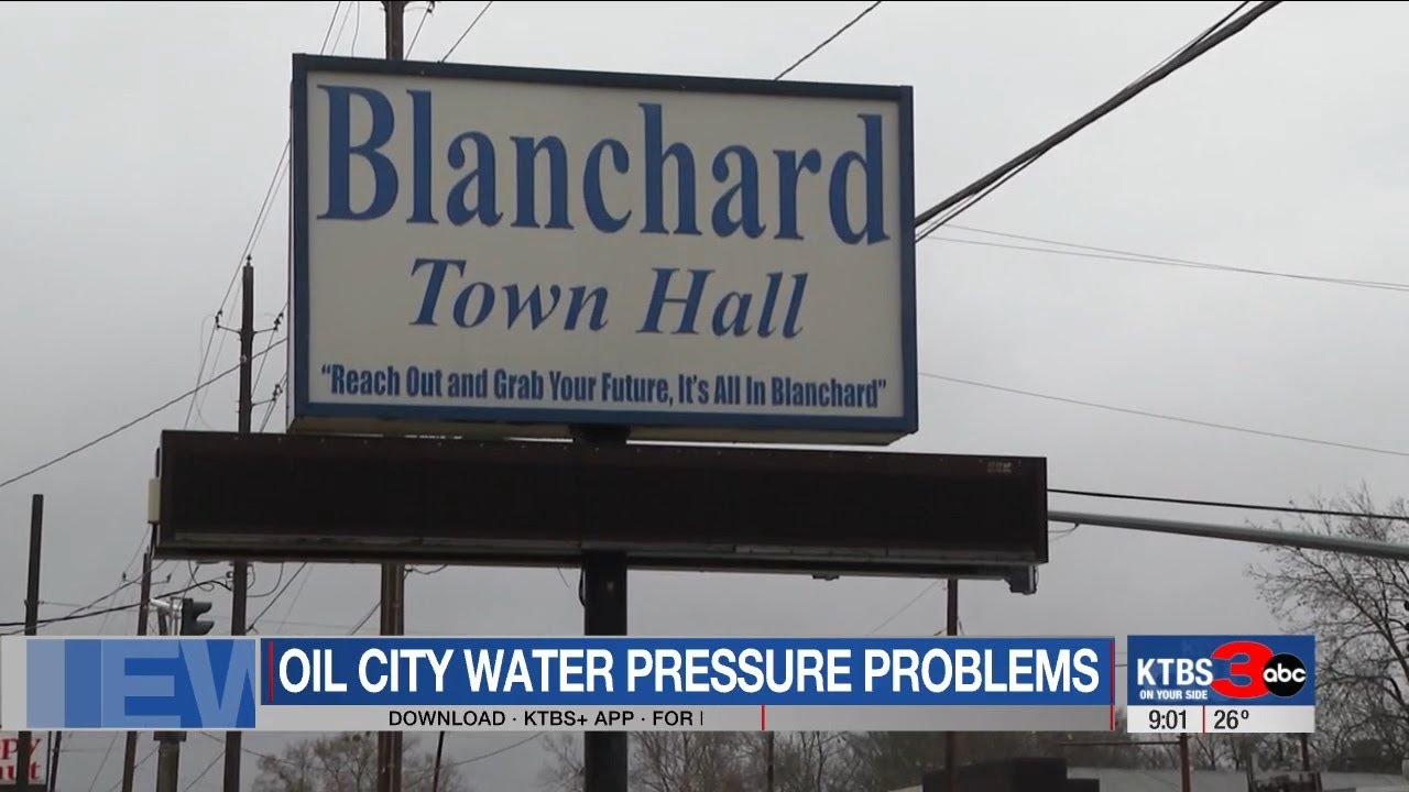 Oil City water pressure problems