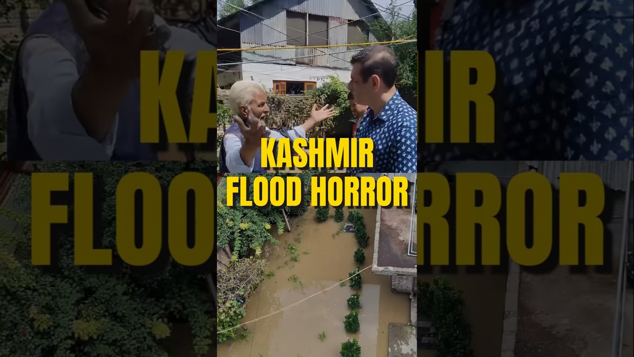 Kashmir Floods| How People Are Scambling To Save Themselves & Their  Belongings?| #kashmir #flood