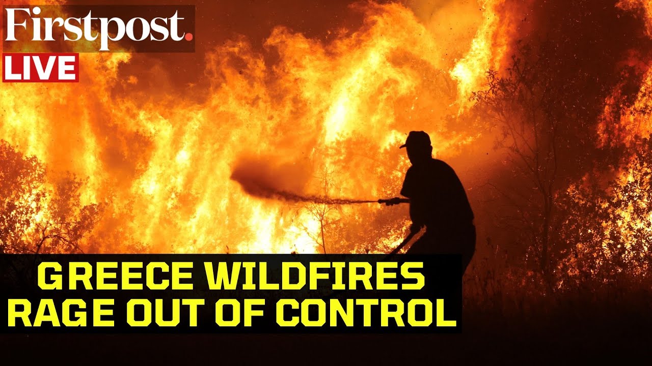 Greece Wildfires LIVE: Residents Flee as Blazes Rage Out of Control, Thousands Evacuated