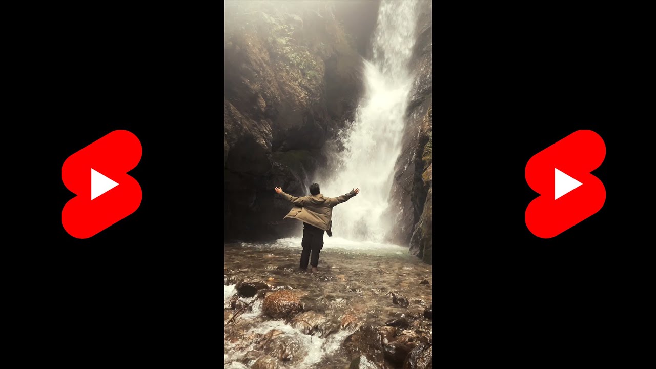 Hidden WaterFall of Bir Billing | Things to do in Bir Billing #shorts