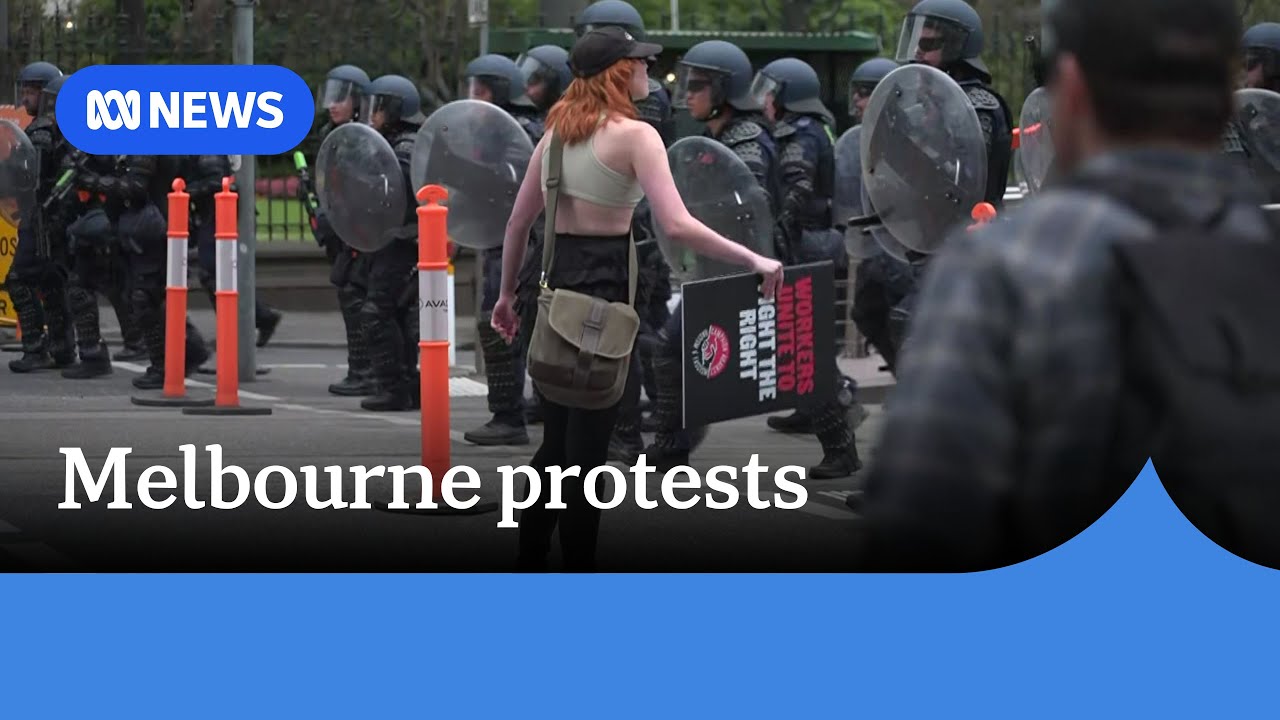Police minister defends rubber bullet use at Melbourne protest | ABC News