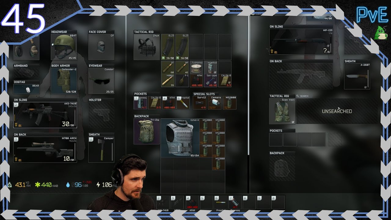 High Risk High Reward in Hideout Based Ultra Hardcore Tarkov 🌲 Episode 45