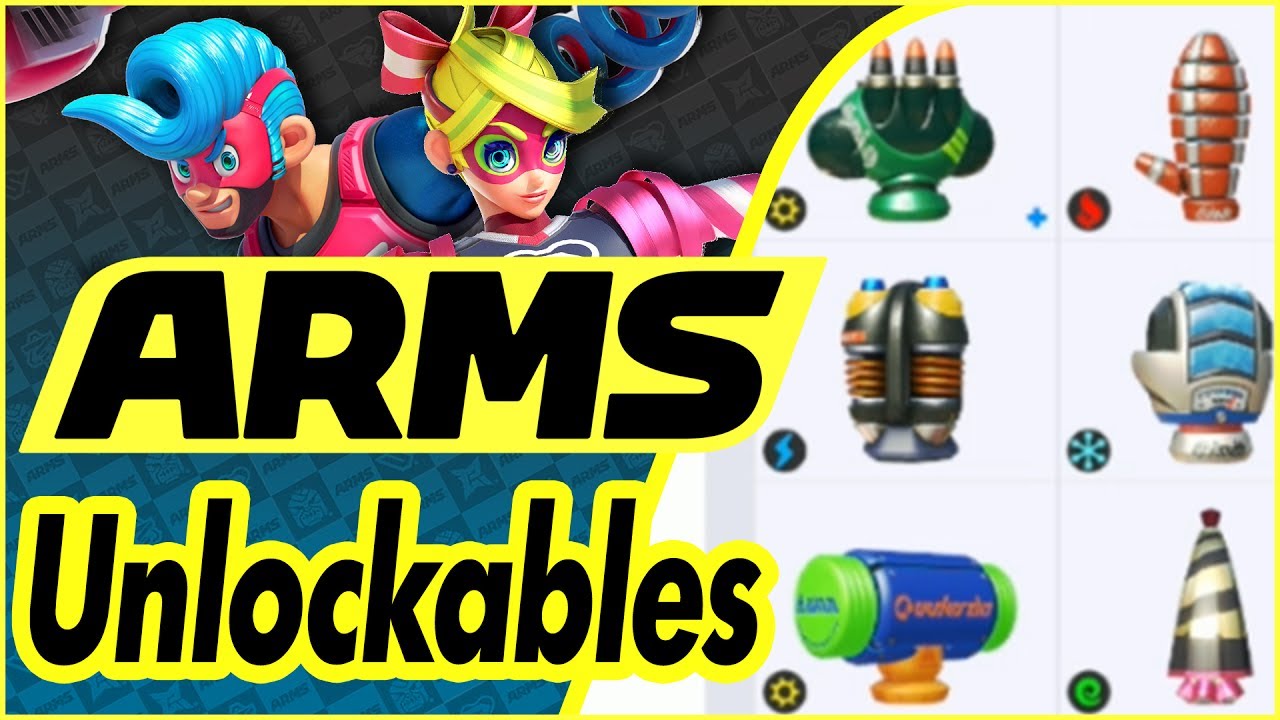 How To Unlock Additional Arms in ARMS on Nintendo Switch!