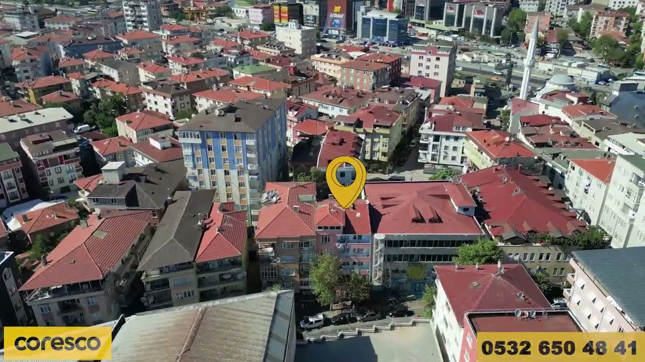CORESCO'DAN PENDİK DENİZ CAD. ÜZERİNDE SATILIK 840m2 KOMPLE BİNA