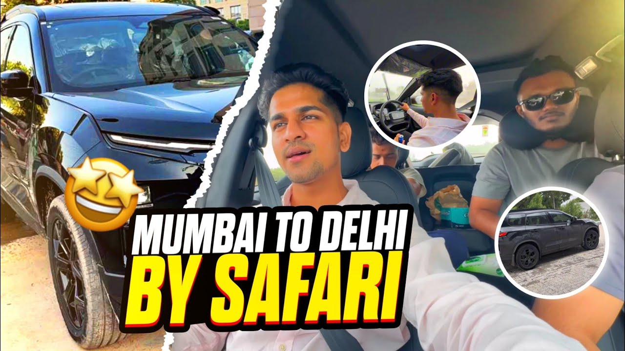 DAY 1 | MUMBAI TO UTTARAKHAND | Road Trip with Tata Safari