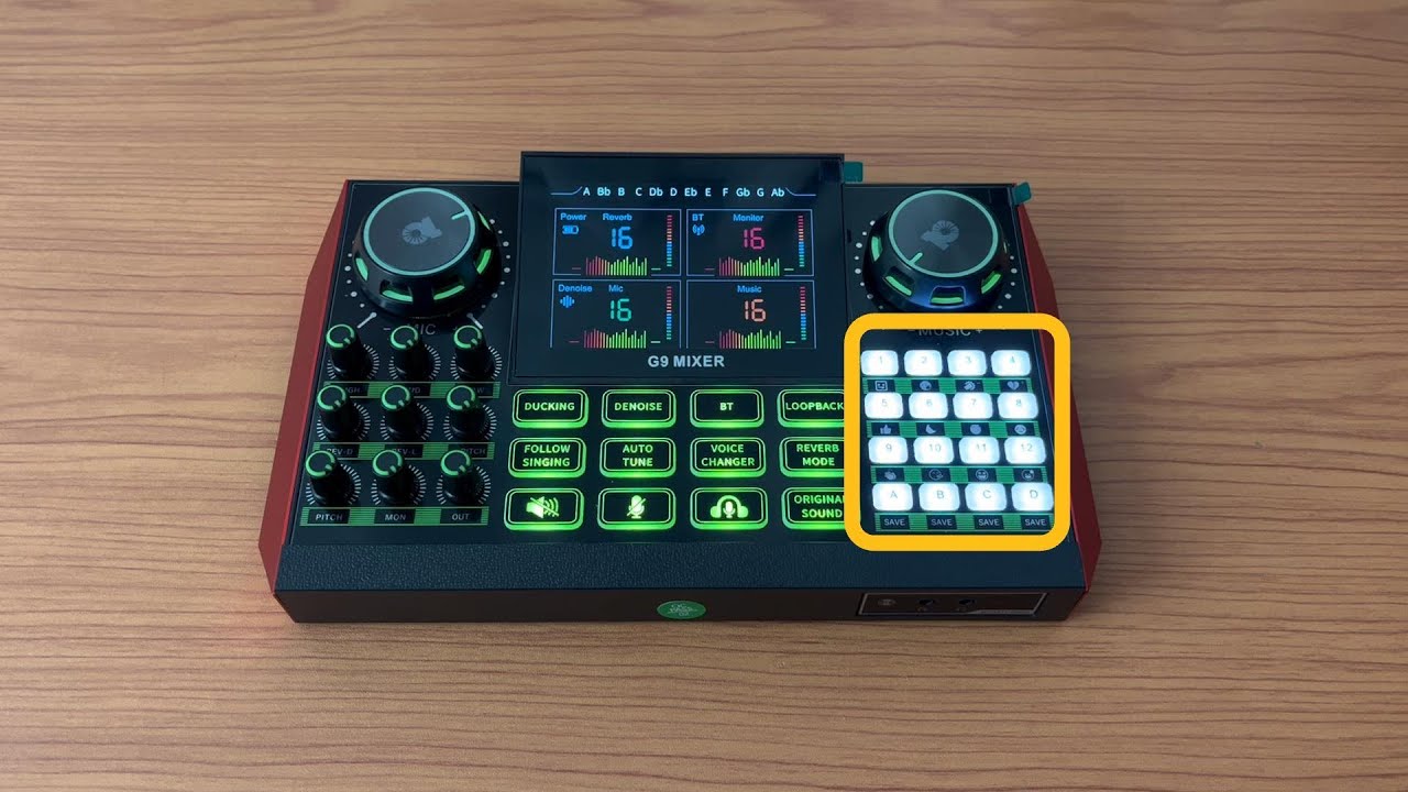 Tenlamp G9 Mixer - Walk Through Part 3: Feature Introduction   #Tenlamp  #neculogy  #CryoSurf